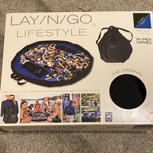 LAY/N/GO Lifestyle Play Mat - Navy Blue